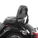 Sissy Bar CSS Fix per Harley-Davidson Softail Custom 07-09 nero