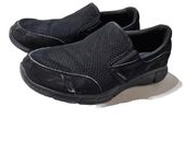 Skechers Mens Walking Shoes Size 11 Black Slip On Loafer 51361 BBK Memory Foam