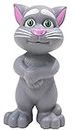 Webby Intelligent Talking Cat | Electronic Pet Talking Tom Toy Cat | Voice Recording Speaking Toys for Kids (Non Rechargeable)