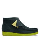 Clarks Wallabee Boot 26169606 Mens Green Suede Lace Up Chukkas Boots