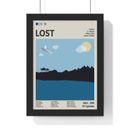 Poster TV minimalista stampa serie TV perduta / stampa / regalo