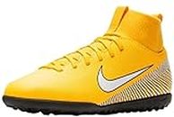 Nike Boys Jr Superfly 6 Club NJR Tf Amarillo/White-Black Football Shoes-3.5 UK (AO2894-710)