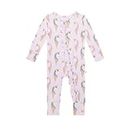 Posh Peanut Baby Footless Pajamas - Viscose From Bamboo Baby Girl Footless Pajamas, Newborn & Toddler Bodysuit Pajamas - Baby pjs (Unicorn Ice Cream, Newborn)