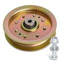 UP2WIN 756-04129 Idler Pulley Bearing Compatible with Cub Mower Cad LT1050 LT1045 LTX1040 1046 Riding Lawn Mower Tractor with 42" 46" 48" 50" 54" Deck