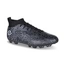 Nivia PRO Carbonite 5.0 Football Shoes for Mens (Black) UK-10