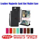 Leather Magnetic Card Slot Wallet Flip Case for iPhone 7 Plus / 8 Plus