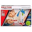MECCANO Erector, Set 3, Geared Machines S.T.E.A.M. Building Kit with Moving Parts, for Ages 10 & Up