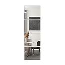 Delma Wall Mirror Tiles,12'' x 10'' x 4PCS, Glass Frameless Body Mirror, Over The Door Mirror for Bedroom (12''x10''-4PCS)
