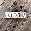 Small La Cocina Wood Sign Spanish Kitchen Sign Mexican Home Decor Hispanic Family Home dcor Latino Country Home Decoration