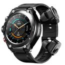 Headset Fitness Tracker Smart Watch Bluetooth Call Wristwatch For Android IOS