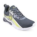 Campus Child Camp Brill JR D.Gry/F.GRN Running Shoes - 4UK/India 22C-311