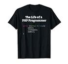 Camicia programmatore PHP con codice di programmazione Maglietta