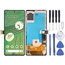 Mobile Phone LCD Display Touch Screen OLED Material LCD Screen for Google Pixel 6 Pro G8VOU Digitizer Full Assembly with Frame Replacement Part