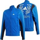 Adidas Mens Workout Jacket Blouson Tiger Transition College Sports Jacket Blue