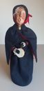 Byers Choice Salvation Army Doll, The Carolers Lady With Tamborine, 1994 New/Tag