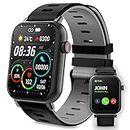 SMARTIX Smartwatch for Men and Women, Fitness, Touch Screen, 1.69 Inches, Bluetooth, Bluetooth Call, Heart Rate Monitor, Saturation Monitor (SPO2), Blood Pressure, Activity Tracker