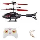 VRION® Flying Helicopter,Remote Control Helicopter for 6 + Years Boys Indoor and Outdoor Helicopter, Palm Sensing Helicopter with led Lights Remote Control Helicopter(Pack of 1) (BlackRed)
