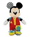 Clementoni Disney Baby Mickey Vísteme Infantil para Desarrollar La Psicomotricidad Fina Y Las Habilidades Manuales, Juego Montessori 1 Año, Juguete Bebé 18 Meses, Color multilingüe, M (17859)