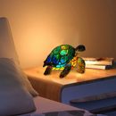Animal Table Lamp Series Stained Resin Stained Night Light Retro Desk Lamps