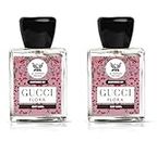AL HANNAN PERFUMERS Fragrances Fresh & Luxury Gucci Flora Perfume Series For Men & Women Gift Set For Couple Pack of 2