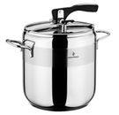 10.5 qt Stainless Steel Pressure Cooker - Stove top Pressure Cooker Pot, Large