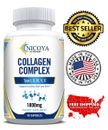 100% Natural Multi Collagen Peptides Anti Aging Skin Collagen Pills 90 Capsules
