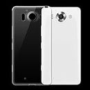 Case Creation Perfect Fitting Crystal Clear Totu Silicone Transparent Full Flexible Soft Corner Protection Cover Guard Back Case Cover for Microsoft Lumia 950 Dual SIM 4G