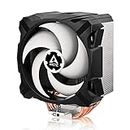 ARCTIC Freezer i35 - Single Tower CPU Cooler, Intel specific, Pressure optimized 120 mm P-fan, 0-1800 rpm, 4 Heat Pipes, incl. MX-5 Thermal Paste - Black
