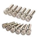 YEAHSO 60Pcs Brass Misting Nozzles Kit for Cooling System, Quick Connect Mister Heads, Mister Nozzles, Fog Nozzles for Patio Misting System Outdoor Cooling System Garden Water Mister (Size : 0.4mm)