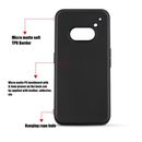 for nothing phone 2A anti-fall protective case black Mobile Accessories A1M6