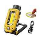 Nitecore NWL20 COB mechanics Work Light, 600 lumens, USB-C Rechargeable, Portable, 78 hours Long Runtime for Job Sites, Car repairing, with Magnetic Metal Hanging Hook, Red Light and Nitecore Sticker