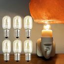 NOTSEK 15W E14 Salzlampe Glühbirnen 240 V, 6er-Pack Duftlampe kleine Edis