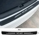 Leather Car Rear Trunk Anti Scratch Rubber Protection Strip for Volvo XC60 XC 60 Trunk Bumper Guard
