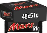 Mars Chocolate Bars, with Caramel, Nougat and Milk Chocolate Bulk Box, 48 x 51 g