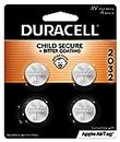 Duracell 2032 Lithium Battery. 4 Count Pack. Child Safety Features. Compatible with Apple AirTag, Key Fob, and other devices. CR2032 Lithium 3V Cell. 2032 Battery, Lithium Coin Battery
