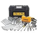 DEWALT Mechanics Tools Kit and Socket Set, 142-Piece, 1/4 & 3/8" Drive, MM/SAE (DWMT73802)