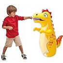Foroly Inflated Toy for Kids Inflatable Dinosaur Toy Water Filled Base BOP for Toddlers PVC Punching Bag for Kids