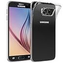 MaiJin Case for Samsung Galaxy S6 (5.1 inch) Soft TPU Rubber Gel Bumper Transparent Back Cover