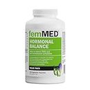 femMED Hormonal Balance - Hormone Balance Supplement for Women | Estrogen Balance. Menopause Support. Alleviates Cramps, Bloating, Acne, Hot Flashes & Mood Swings | Dr Formulated by Canadian Doctors | 240 Count