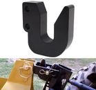 Upgrated Top Hook for Harbor Freight Quick Hitch Cat 1 Black Powder Coated Steel