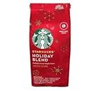 Starbucks Holiday Blend Herbal & Sweet Maple Notes Limited Edition Medium Roast Whole Bean Coffee (Imported), 190g