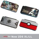 Snap on Case Cover Shell for Nintendo New 2DS XL/LL Double Sides Designs