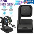 For Fitbit Versa3/Sense Smart Watch Fast Charging Dock USB Cable Charger Dock US