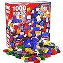 M.Y 1000 Building Bricks Construction Building Blocks Play Set