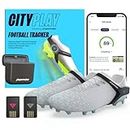 CITYPLAY Smart Football Tracker for Boots by Playermaker, Track 25+ Technical & Physical Metrics, 12 Month Access to CITYPLAY Football Training App Included, Advanced Than GPS