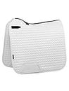 Suede Dressage Square White Large