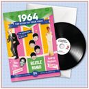 1964 Deluxe 24 Seiten Booklet Geburtstagskarte + Musik-Downloads und Retro CD 59.