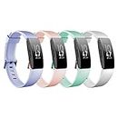 honecumi Correas de repuesto para Fitbit Inspire/Inspire HR/Ace 2 Classic Solid Watch Band Band Bracelet Accesorio para Inspire HR y Ace 2 Mujeres Hombres
