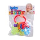 Baby Teether Keys Ice Gel Teething Ring Toys Soothing Toddler Bite Cool BPA Free