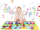 Jenilily Musical Piano Mat, Baby Dance Mat Electronic Keyboard Instrumental T...